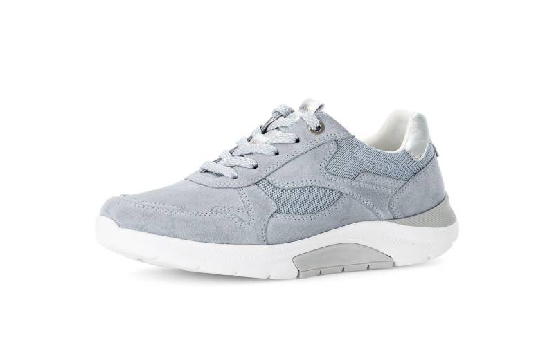 Sneaker low lagune/silber von Rollingsoft