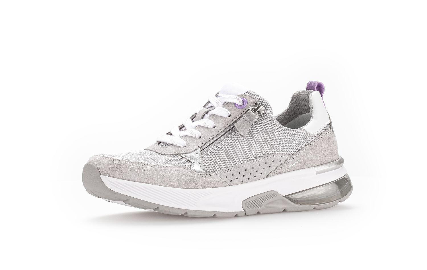 Sneaker low light grey/silber k. von Rollingsoft