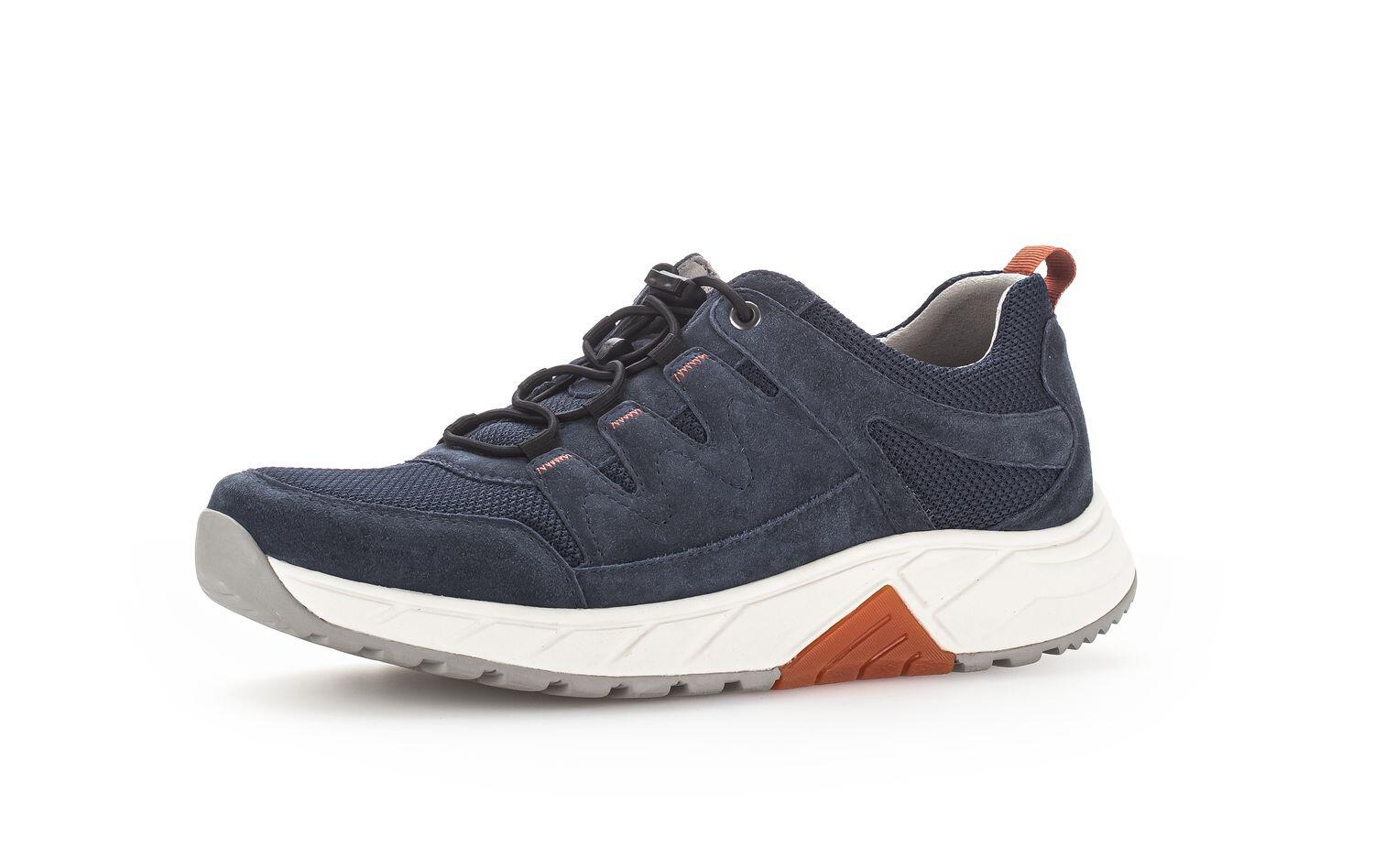 Sneaker low marine (orange) von Rollingsoft