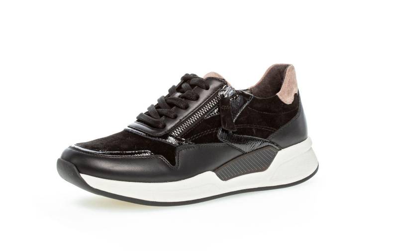 Sneaker low schwarz/dark-rose von Rollingsoft