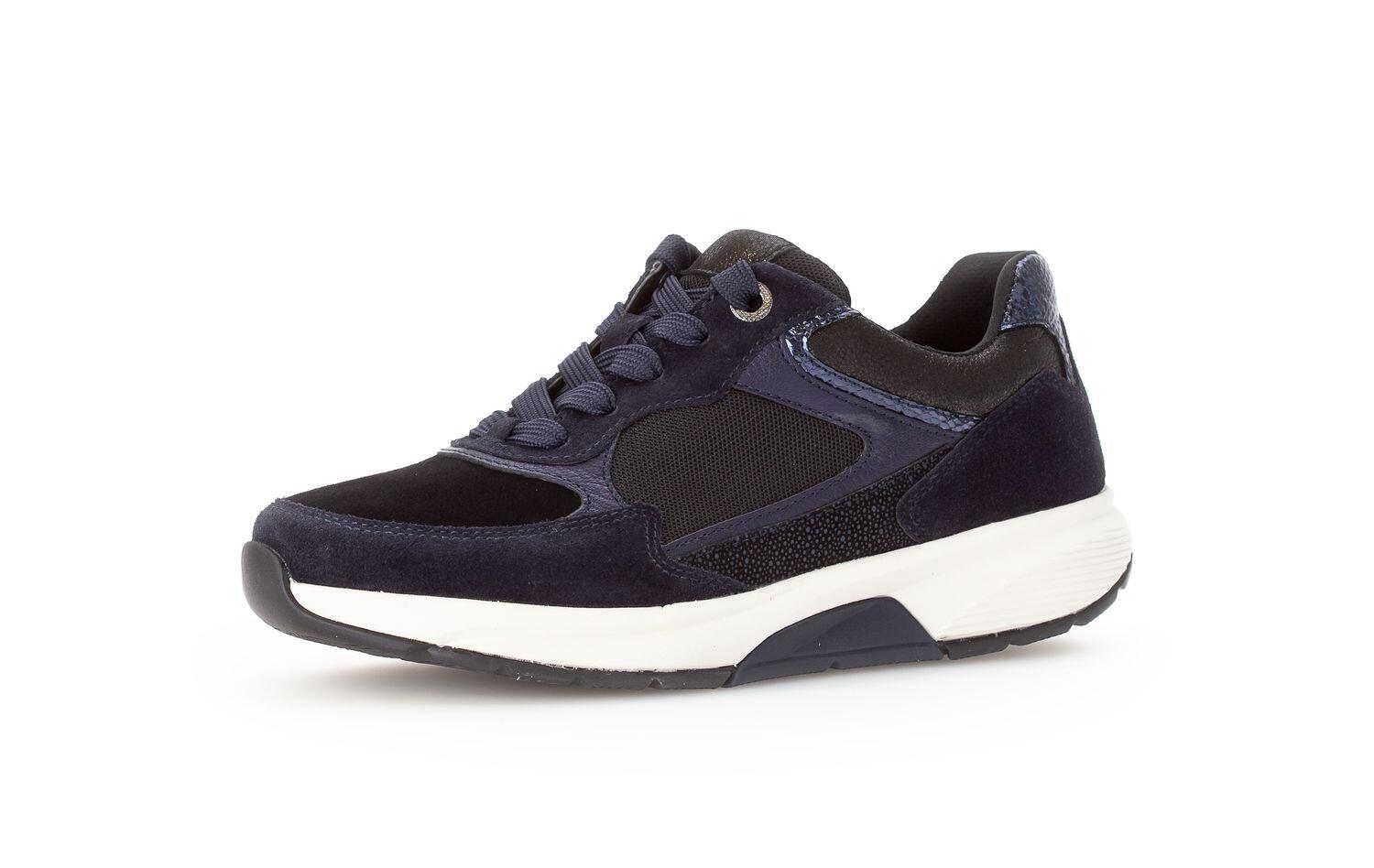 Sneaker low schwarz/ocean von Rollingsoft