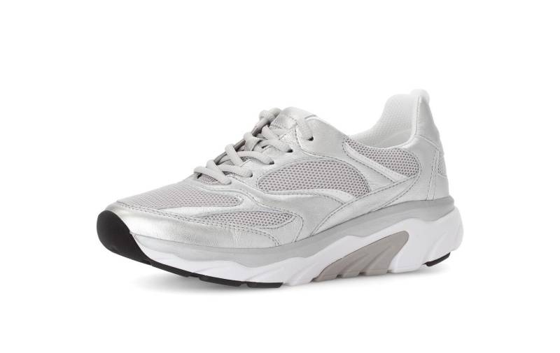 Sneaker low silber/weiss von Rollingsoft