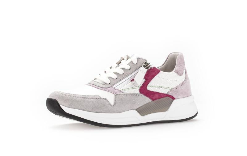 Sneaker low weis/grey/camelia k. von Rollingsoft
