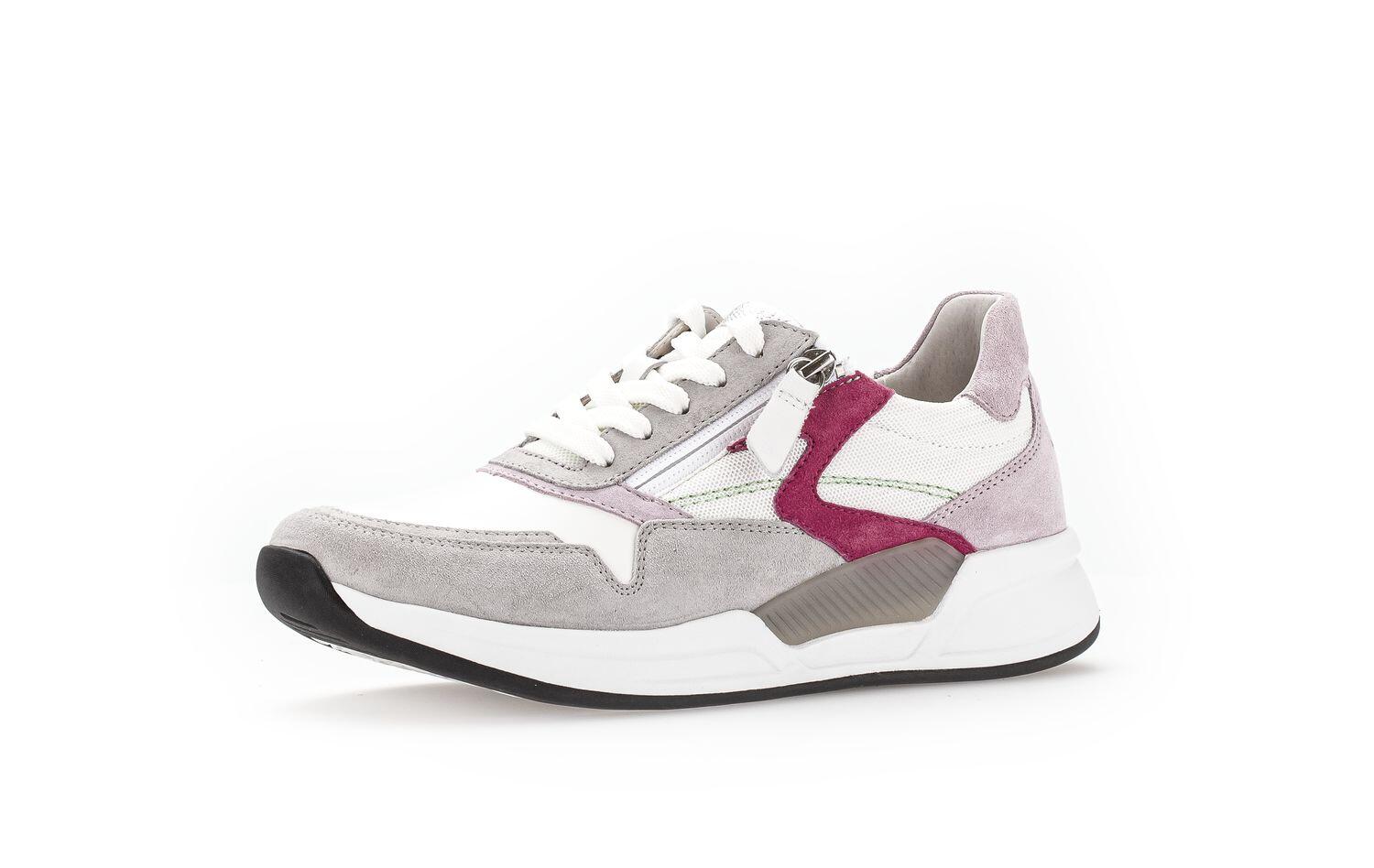 Sneaker low weis/grey/camelia k. von Rollingsoft