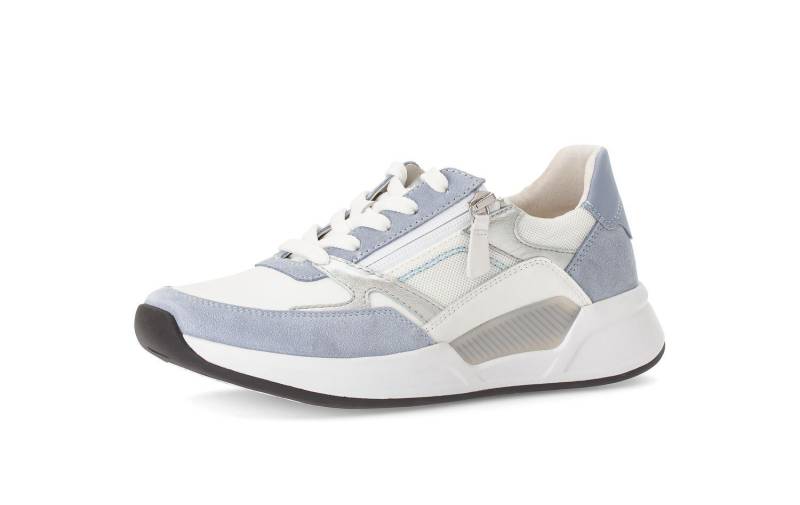 Sneaker low weiss/lagune von Rollingsoft