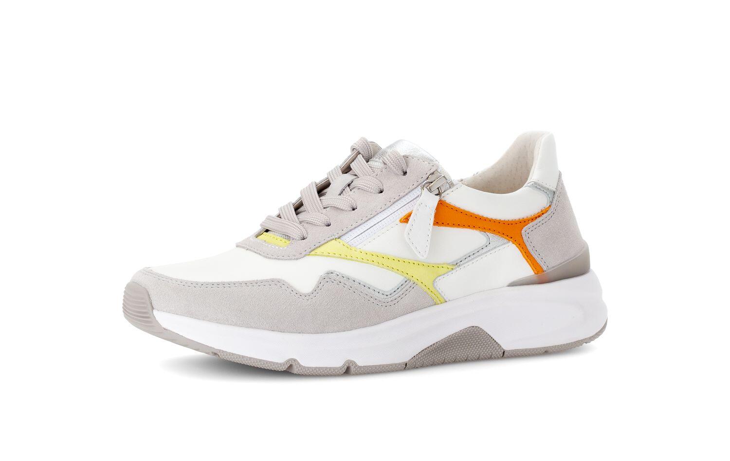 Sneaker low weiss/ltgrey kombi von Rollingsoft