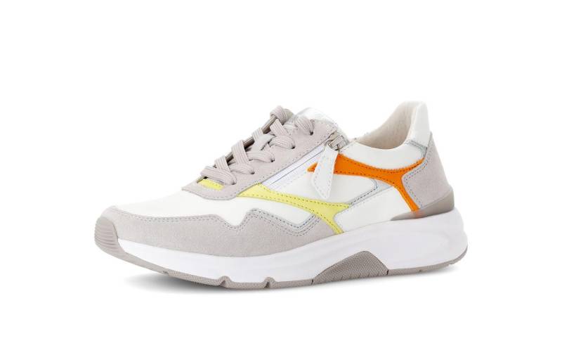 Sneaker low weiss/ltgrey kombi von Rollingsoft