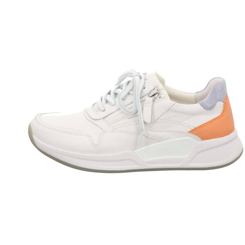 Sneaker low weiss/manda/lagune von Rollingsoft