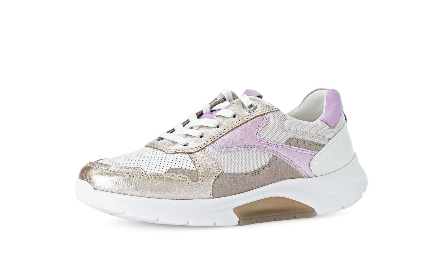 Sneaker low weiss/puder k. von Rollingsoft