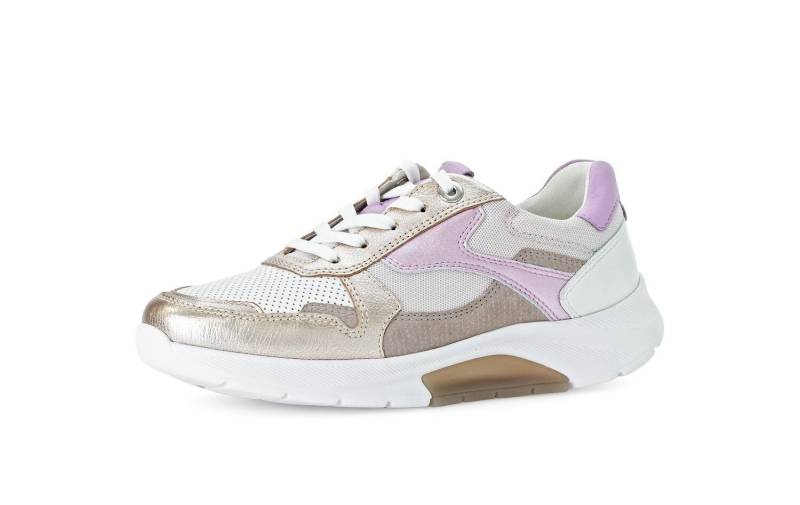 Sneaker low weiss/puder k. von Rollingsoft