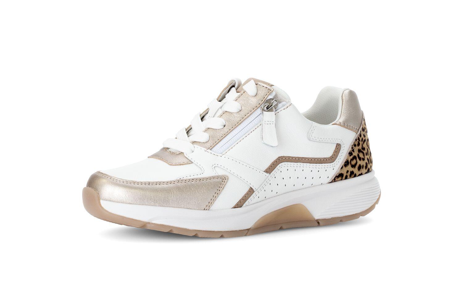 Sneaker low weiss/puder k. von Rollingsoft