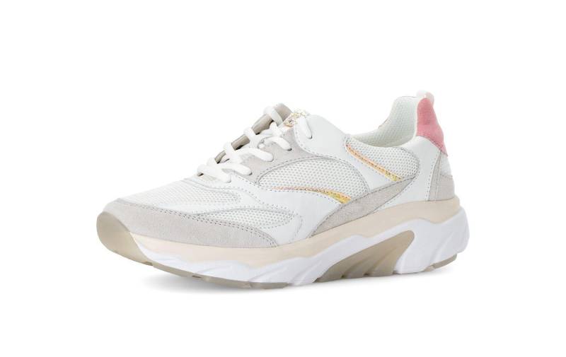 Sneaker low weiss/white/pink von Rollingsoft