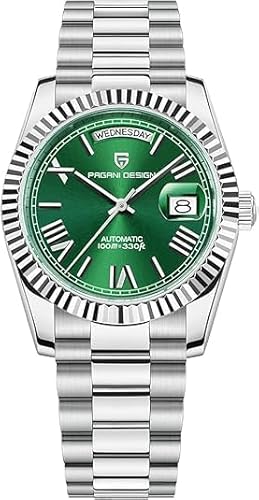 Pagani Design 1752 DD36 Luxus Herren-Automatikuhr, Saphirglas, Tag-Datum Uhr, Seagull Kaliber ST16, 100m wasserdicht. von RollsTimi