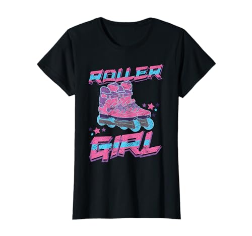 Rollschuh Laufen Rollschuhe - Roller Girl T-Shirt Rollschuh Laufen Rollschuhe - Roller Girl T-Shirt von Rollschuh Geschenke & Ideen