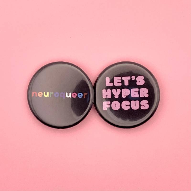 Neurodiversity Buttons von RollschuhRandale