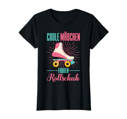 Coole Mädchen Fahren Rollschuh - 80er Rollschuhe T-Shirt Coole Mädchen Fahren Rollschuh - 80er Rollschuhe T-Shirt von Rollschuhe 80s Outfit Geschenke