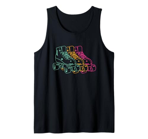 Rollschuh Mädchen Roller Skating Damen Rollschuhe Kinder Tank Top von Rollschuhe Rollkunstlauf Mädchen Rollschuh