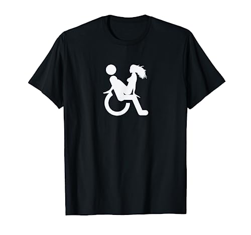Sexy Rollstuhlfahrer I Lustiges Geschenk Männer I T-Shirt von Rollstuhl Fahrer Geschenkidee