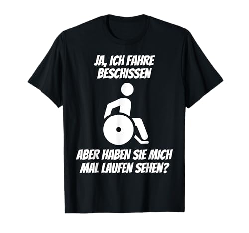 Rollstuhl Kleidung Rollstuhlfahrer Geschenke - Herren - Schwarz - S - Klassisches Halbarm Crew-Neck T-Shirt - Rollstuhl Motiv lustigen Spruch - Humor - Klassisch - Alltag Rollstuhl Kleidung Rollstuhlfahrer Geschenke - Herren - Schwarz - S - Klassisches Halbarm Crew-Neck T-Shirt - Rollstuhl Motiv lustigen Spruch - Humor - Klassisch - Alltag von Rollstuhl Kleidung Rollstuhlfahrer Geschenke