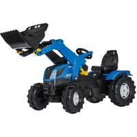 rolly®toys Kindertraktor rollyFarmtrac New Holland mit rollyTrac Lader von rolly toys