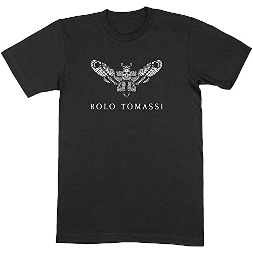 Rolo Tomassi T Shirt Moth Logo Nue offiziell Herren Schwarz M Rolo Tomassi T Shirt Moth Logo Nue offiziell Herren Schwarz M von Rolo Tomassi