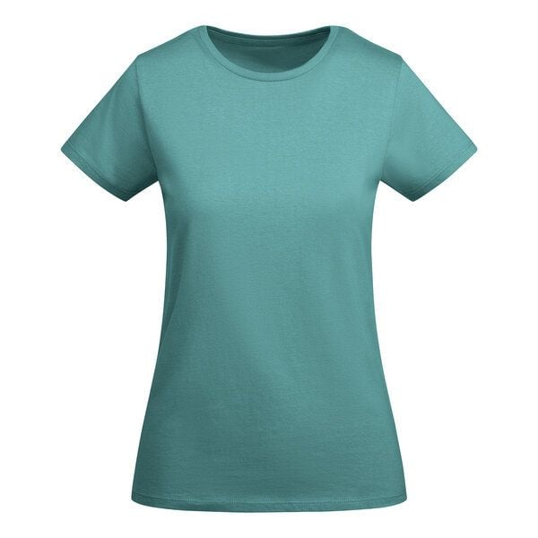 Roly Eco Damen T-Shirt Breda Rundhals enger geschnitten Körpernah Bodyfit von Roly Eco