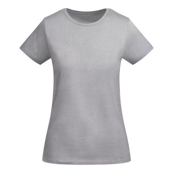 Roly Eco Damen T-Shirt Breda Rundhals enger geschnitten Körpernah Bodyfit von Roly Eco