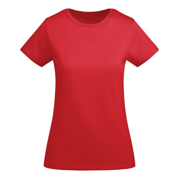 Roly Eco Damen T-Shirt Breda Rundhals enger geschnitten Körpernah Bodyfit von Roly Eco