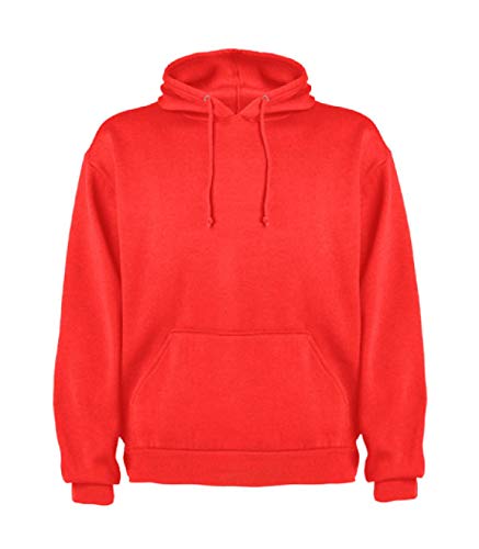 Roly Capucha Hooded Sweatshirt Red 60 XL von ROLY