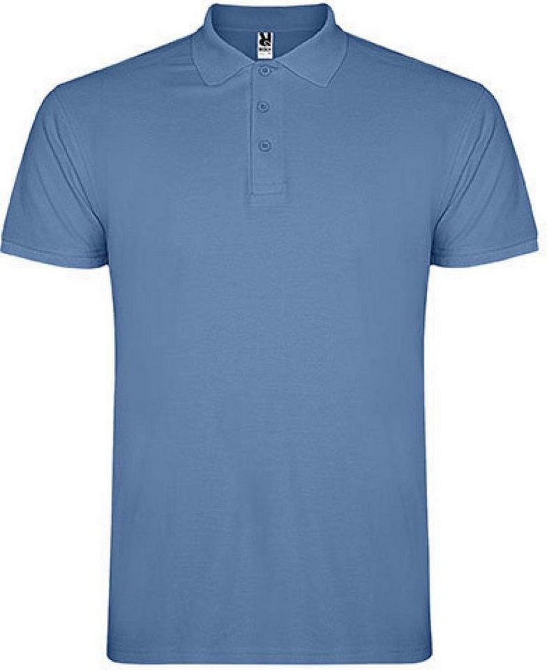 Roly Poloshirt Herren Star Poloshirt, Piqué von Roly