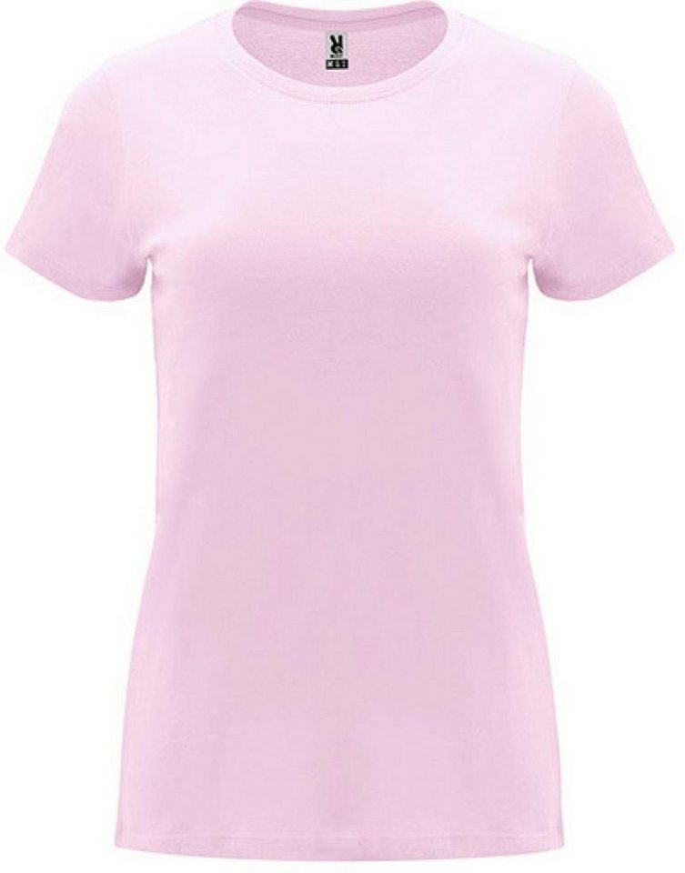 Roly Rundhalsshirt Damen Capri T-Shirt, Tailliert und eng anliegend geschnitten von Roly