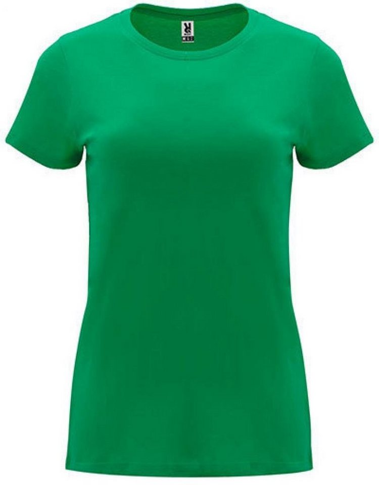 Roly Rundhalsshirt Damen Capri T-Shirt, Tailliert und eng anliegend geschnitten von Roly