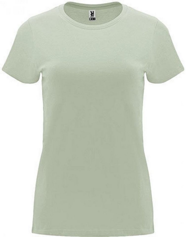 Roly Rundhalsshirt Damen Capri T-Shirt, Tailliert und eng anliegend geschnitten von Roly