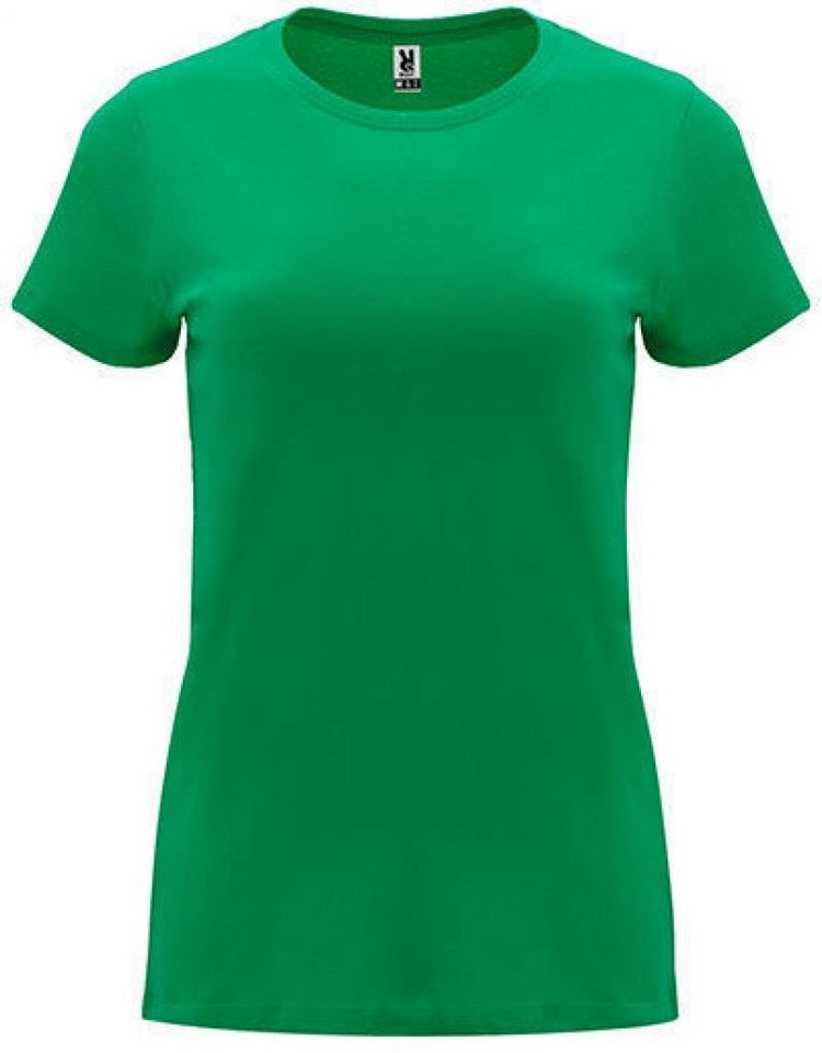 Roly Rundhalsshirt Damen Capri T-Shirt, Tailliert und eng anliegend geschnitten von Roly