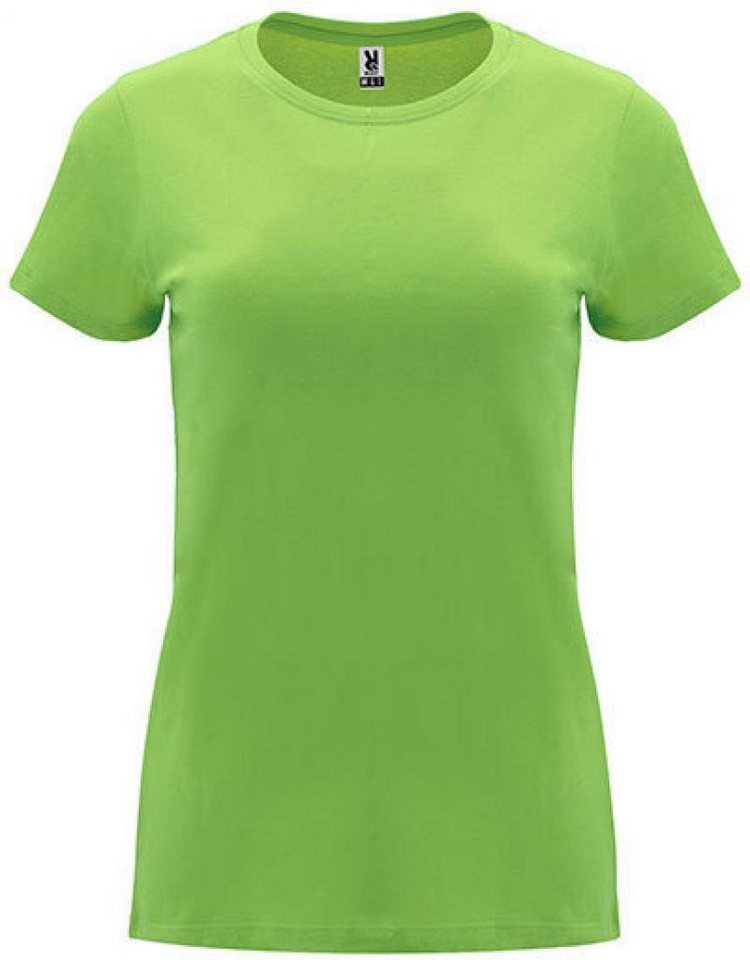 Roly Rundhalsshirt Damen Capri T-Shirt, Tailliert und eng anliegend geschnitten von Roly