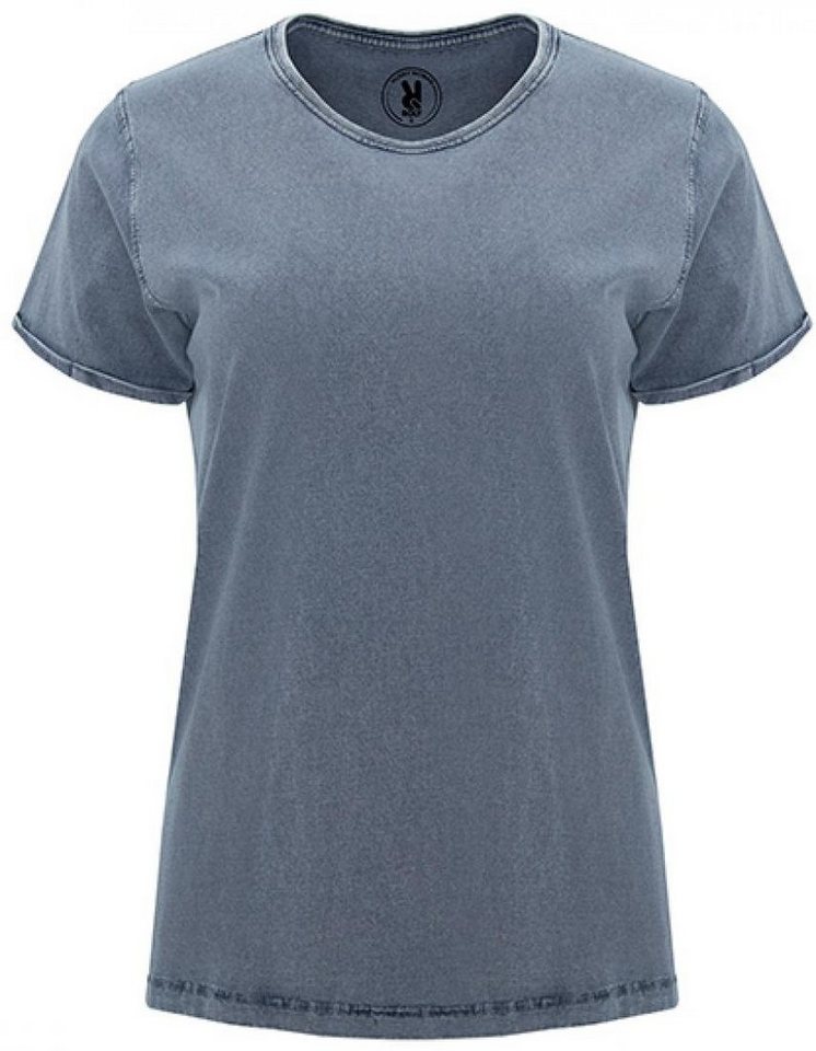 Roly Rundhalsshirt Damen Shirt Husky Woman T-Shirt, 100% gekämmte Baumwolle von Roly