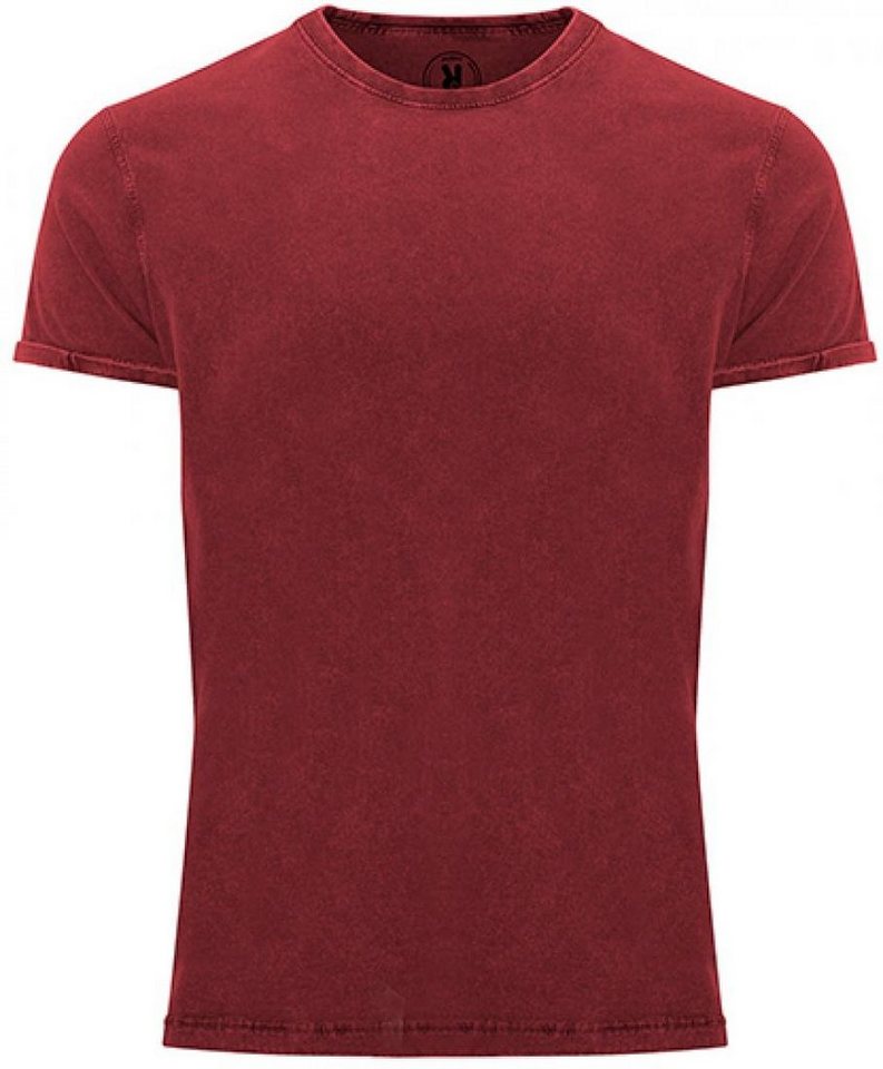 Roly Rundhalsshirt Herren Shirt Husky T-Shirt, 100% gekämmte Baumwolle von Roly