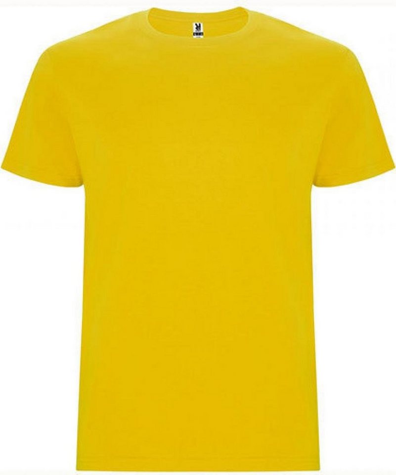Roly Rundhalsshirt Stafford T-Shirt - Doppellagiger Rundhalskragen von Roly