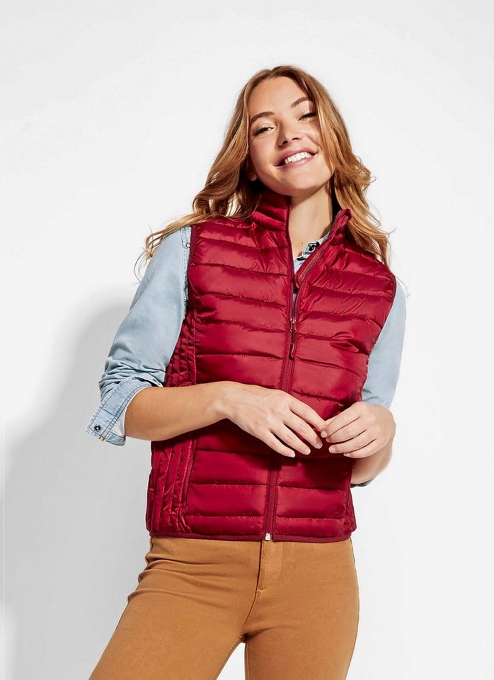 Roly Steppweste leichte ärmellose Damen Jacke / Bodywarmer / Steppweste Gr. S bis XXL - Windabweisend, Wasserabweisend von Roly