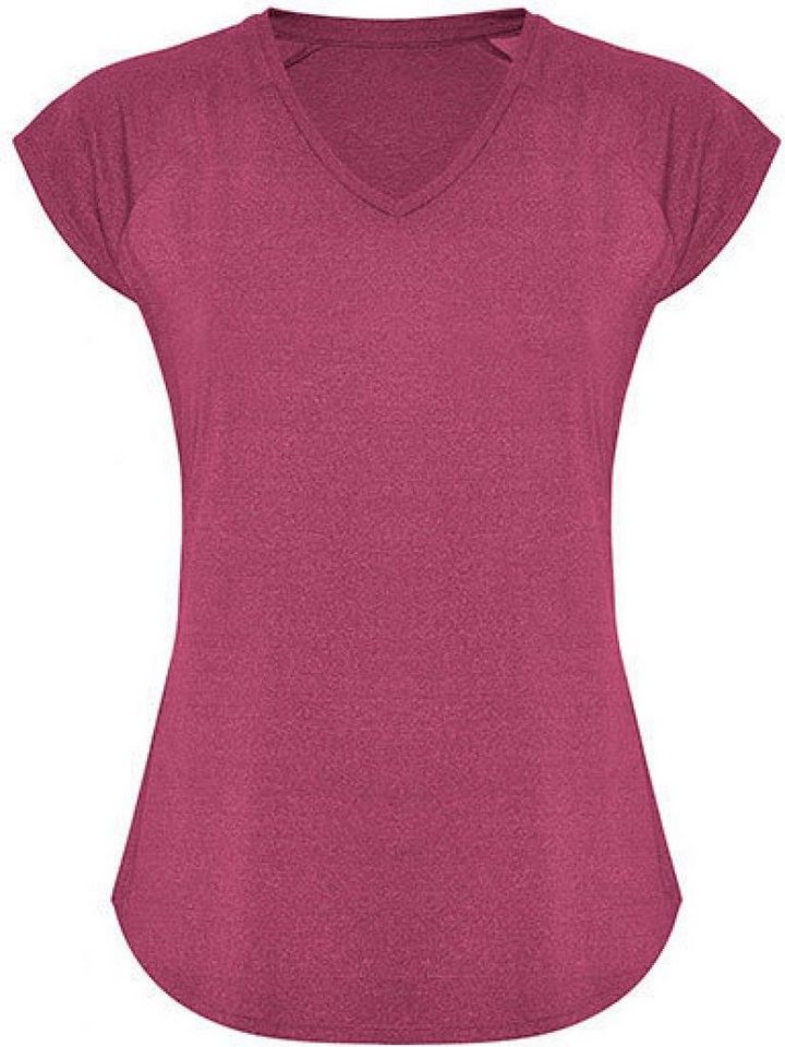 Roly V-Shirt Damen Avus T-Shirt, Polyester mit Baumwollfeeling von Roly