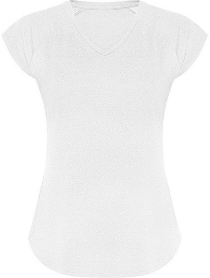 Roly V-Shirt Damen Avus T-Shirt, Polyester mit Baumwollfeeling von Roly