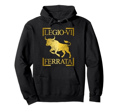 Römische Legion Legio VI Ferrata Emblem Männer Frauen Geschenk Pullover Hoodie von Roman Legion Banner Legio for History Lovers