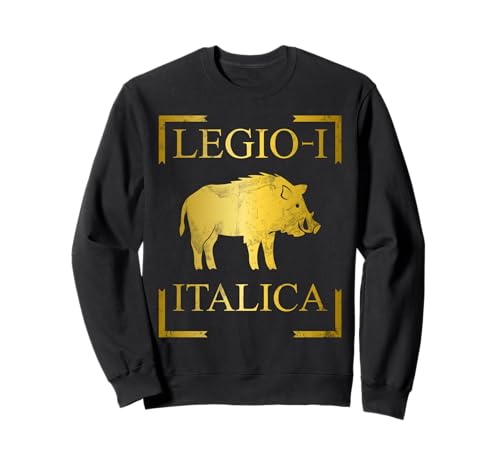 Roman Legion Legio I Italica Emblem Männer Frauen Geschenk Sweatshirt von Roman Legion Banner Legio for History Lovers