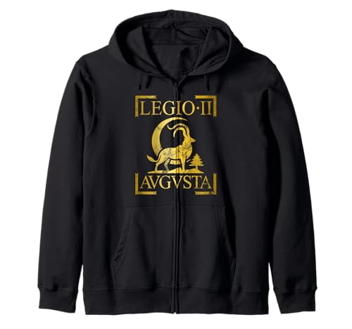 Roman Legion Legio II AVGVSTA Emblem Männer Frauen Geschenk Kapuzenjacke Roman Legion Legio II AVGVSTA Emblem Männer Frauen Geschenk Kapuzenjacke von Roman Legion Banner Legio for History Lovers