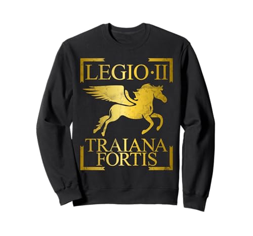 Roman Legion Legio III TRAIANA Fortis Emblem Männer Frauen Geschenk Sweatshirt von Roman Legion Banner Legio for History Lovers