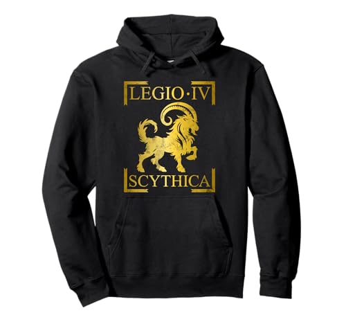 Roman Legion Legio IV SCYTHICA Emblem Männer Frauen Geschenk Pullover Hoodie von Roman Legion Banner Legio for History Lovers