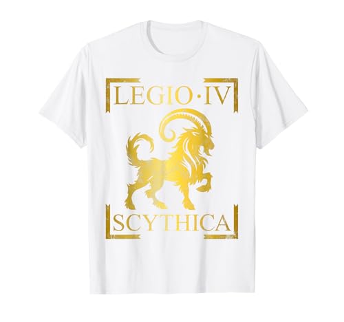 Roman Legion Legio IV SCYTHICA Emblem Männer Frauen Geschenk T-Shirt Roman Legion Legio IV SCYTHICA Emblem Männer Frauen Geschenk T-Shirt von Roman Legion Banner Legio for History Lovers