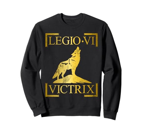 Roman Legion Legio VI Victorrix Emblem Männer Frauen Geschenk Sweatshirt von Roman Legion Banner Legio for History Lovers
