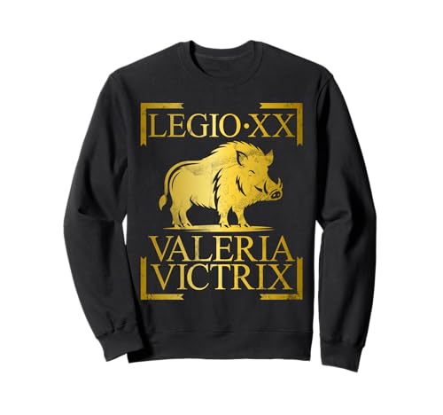 Roman Legion Legio XX Valeria Victorrix Emblem Männer Frauen Geschenk Sweatshirt von Roman Legion Banner Legio for History Lovers