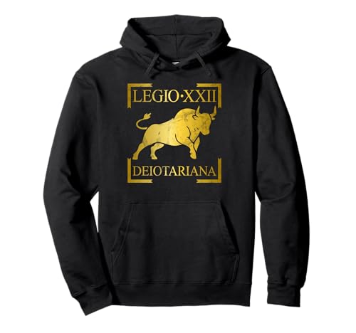 Roman Legion Legio XXII DEIOTARIANA Emblem Männer Frauen Geschenk Pullover Hoodie Roman Legion Legio XXII DEIOTARIANA Emblem Männer Frauen Geschenk Pullover Hoodie von Roman Legion Banner Legio for History Lovers